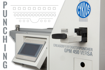 Raineuse perforatrice & micro-perforatrion Cyclos GPM 320